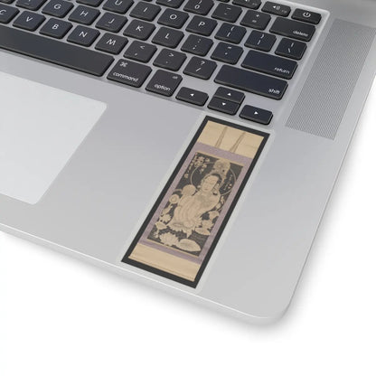 Hakuin Ekaku - Kannon in a Lotus Pond - 1767 v2 - STICKER Vinyl Kiss-Cut Decal