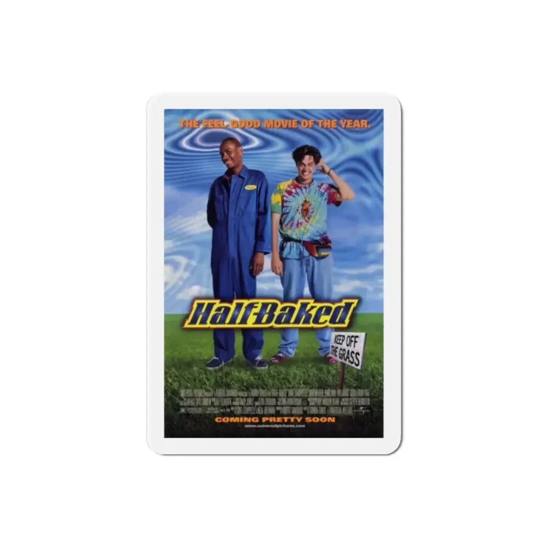 Half Baked 1998 Movie Poster Refrigerator Magnet - The Sticker Space