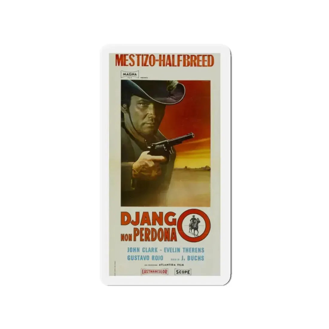 HALF BREED 1952 Movie Poster - Refrigerator Magnet 2 Inch - The Sticker Space