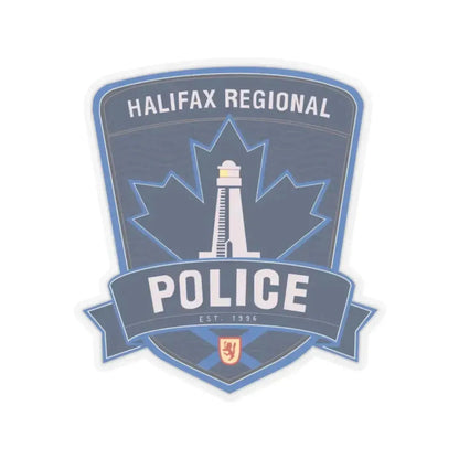Halifax Regional Police - STICKER Vinyl Kiss-Cut Decal 2 Inch Transparent - The Sticker Space