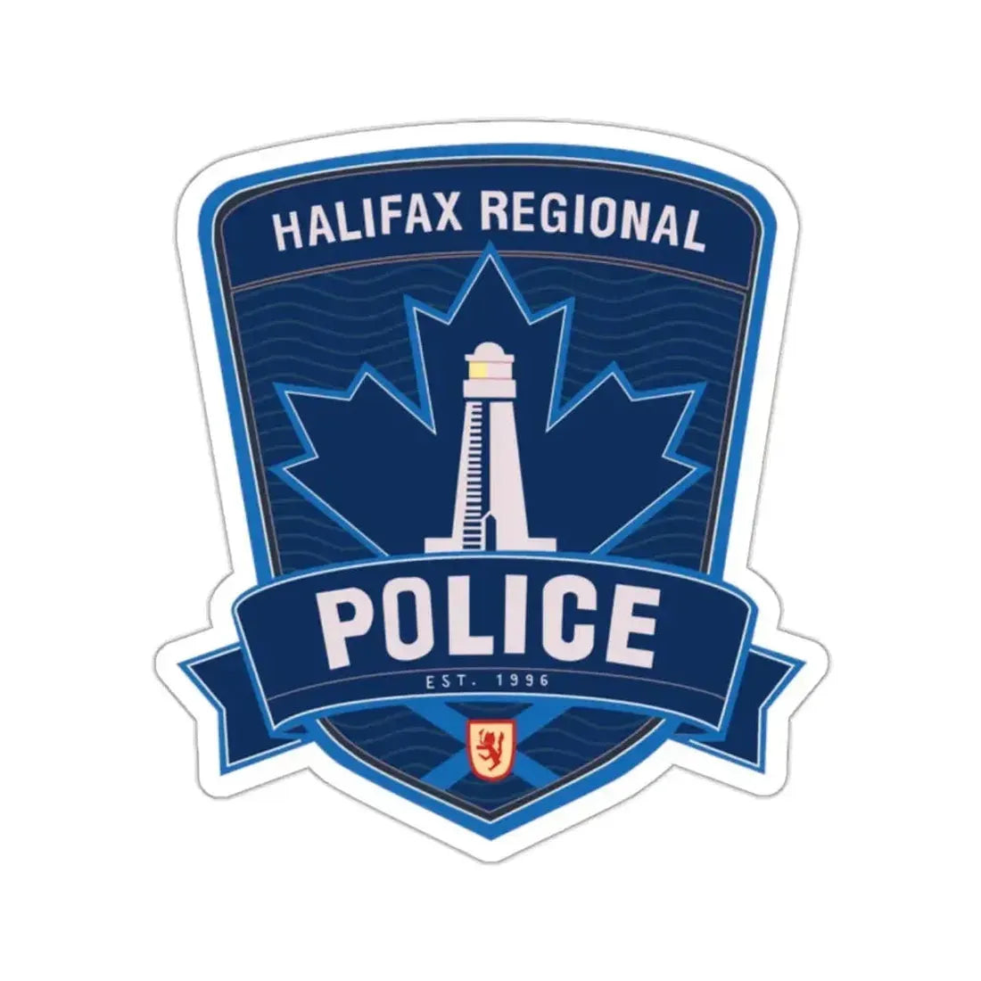 Halifax Regional Police - STICKER Vinyl Kiss-Cut Decal - The Sticker Space
