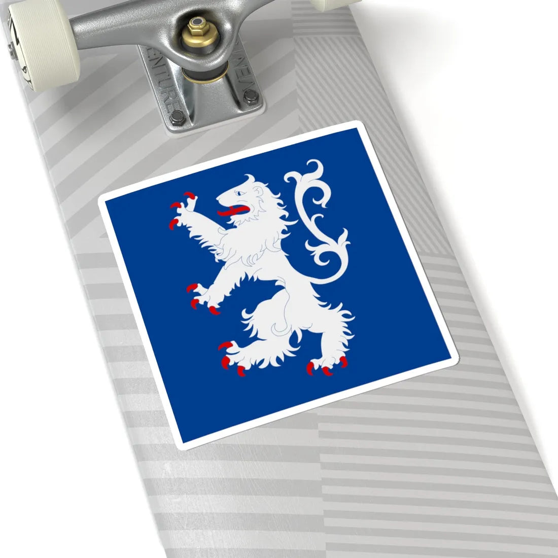 Hallands lan vapenflagga (Sweden) STICKER Vinyl Kiss-Cut Decal - The Sticker Space