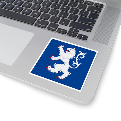 Hallands lan vapenflagga (Sweden) STICKER Vinyl Kiss-Cut Decal - The Sticker Space