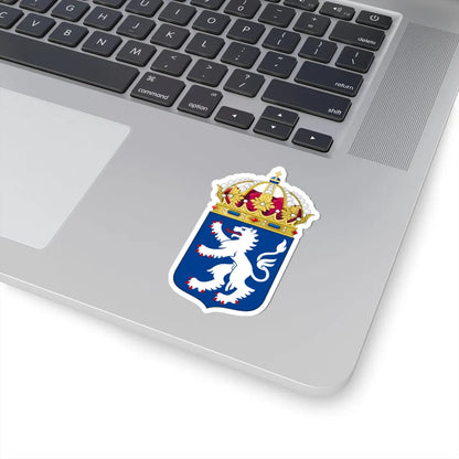 Hallands läns vapen (Sweden) (Coat of Arms) STICKER Vinyl Kiss-Cut Decal - The Sticker Space