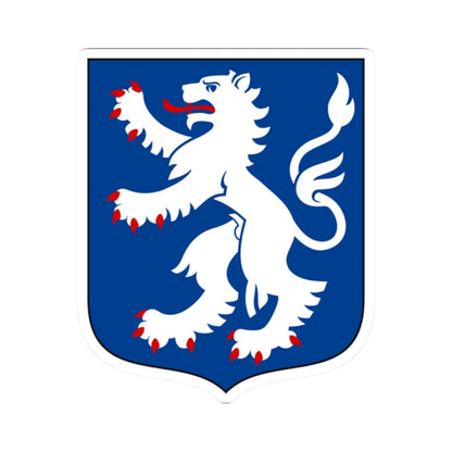 Hallands vapen (Sweden) (Coat of Arms) STICKER Vinyl Kiss-Cut Decal 2 Inch White - The Sticker Space