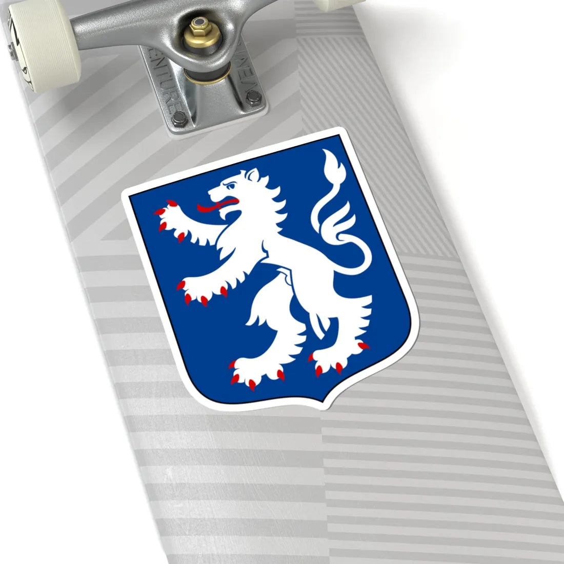 Hallands vapen (Sweden) (Coat of Arms) STICKER Vinyl Kiss-Cut Decal - The Sticker Space