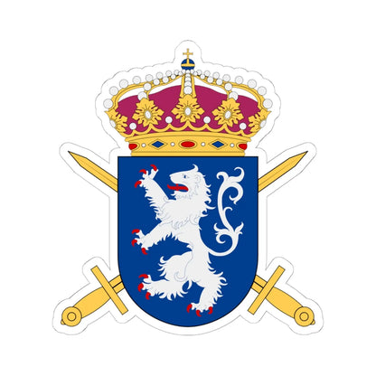 Hallandsgruppen vapen (Sweden) (Coat of Arms) STICKER Vinyl Kiss-Cut Decal 6 Inch White - The Sticker Space