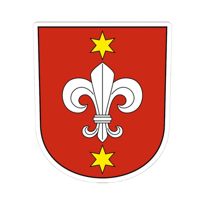 Hallau-blazon (Switzerland) (Coat of Arms) STICKER Vinyl Kiss-Cut Decal - The Sticker Space