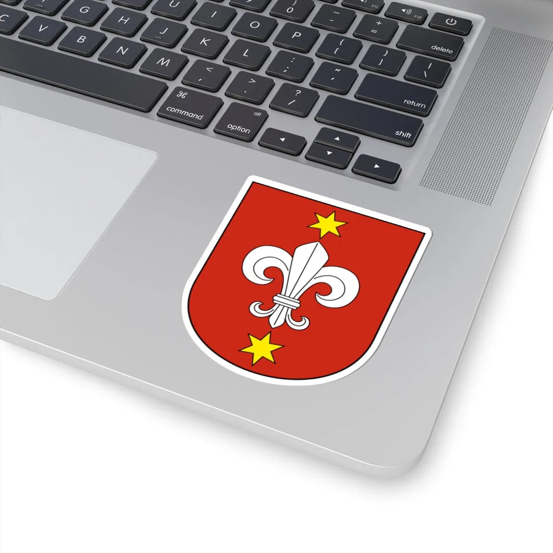 Hallau-blazon (Switzerland) (Coat of Arms) STICKER Vinyl Kiss-Cut Decal - The Sticker Space