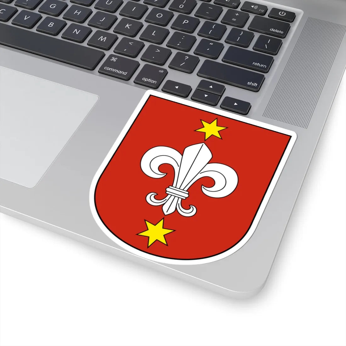 Hallau-blazon (Switzerland) (Coat of Arms) STICKER Vinyl Kiss-Cut Decal - The Sticker Space