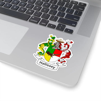 Hallissey Coat of Arms (Ireland) (Coat of Arms) STICKER Vinyl Kiss-Cut Decal - The Sticker Space