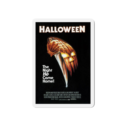 HALLOWEEN 1978 Movie Poster - Die-Cut Magnet-6 × 6"-The Sticker Space