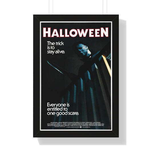 HALLOWEEN (3) 1978 - Framed Movie Poster-16″ x 24″-The Sticker Space