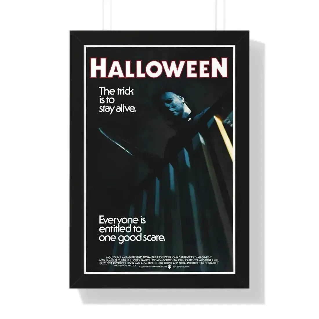 HALLOWEEN (3) 1978 - Framed Movie Poster - The Sticker Space