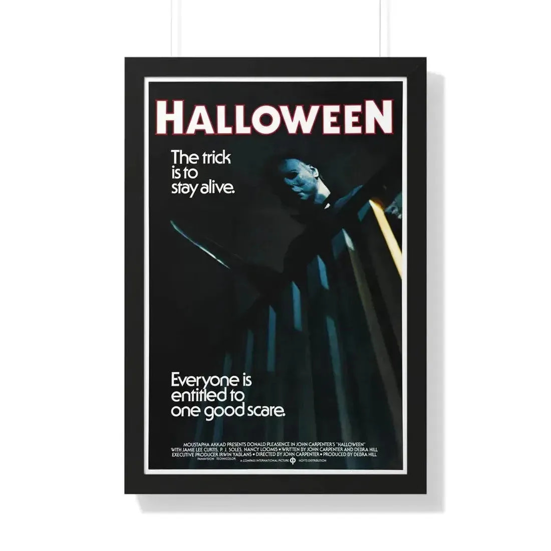 HALLOWEEN (3) 1978 - Framed Movie Poster - The Sticker Space