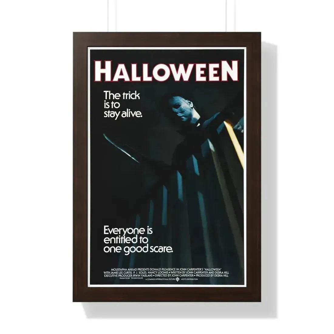 HALLOWEEN (3) 1978 - Framed Movie Poster - The Sticker Space