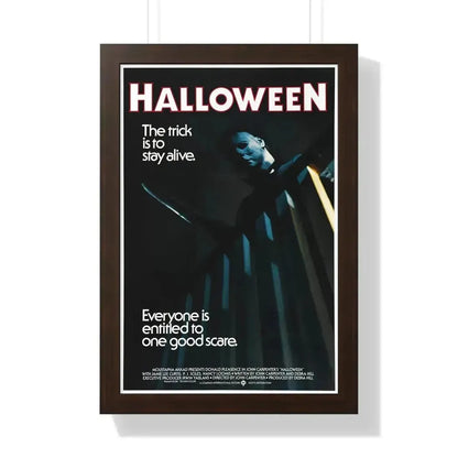 HALLOWEEN (3) 1978 - Framed Movie Poster - The Sticker Space