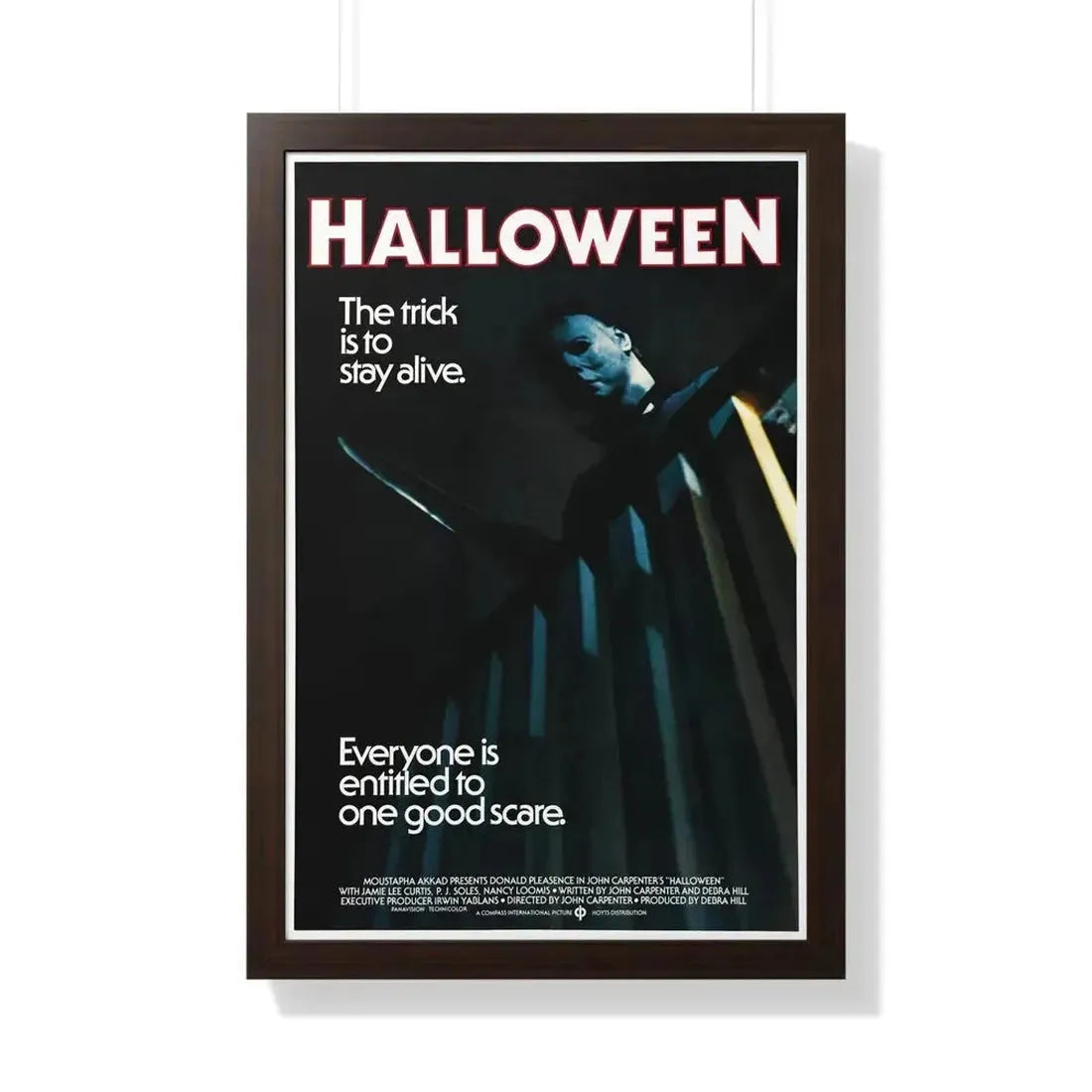HALLOWEEN (3) 1978 - Framed Movie Poster - The Sticker Space