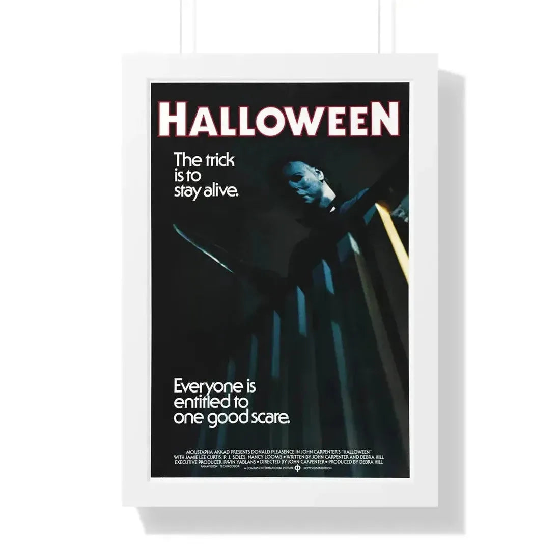HALLOWEEN (3) 1978 - Framed Movie Poster - The Sticker Space