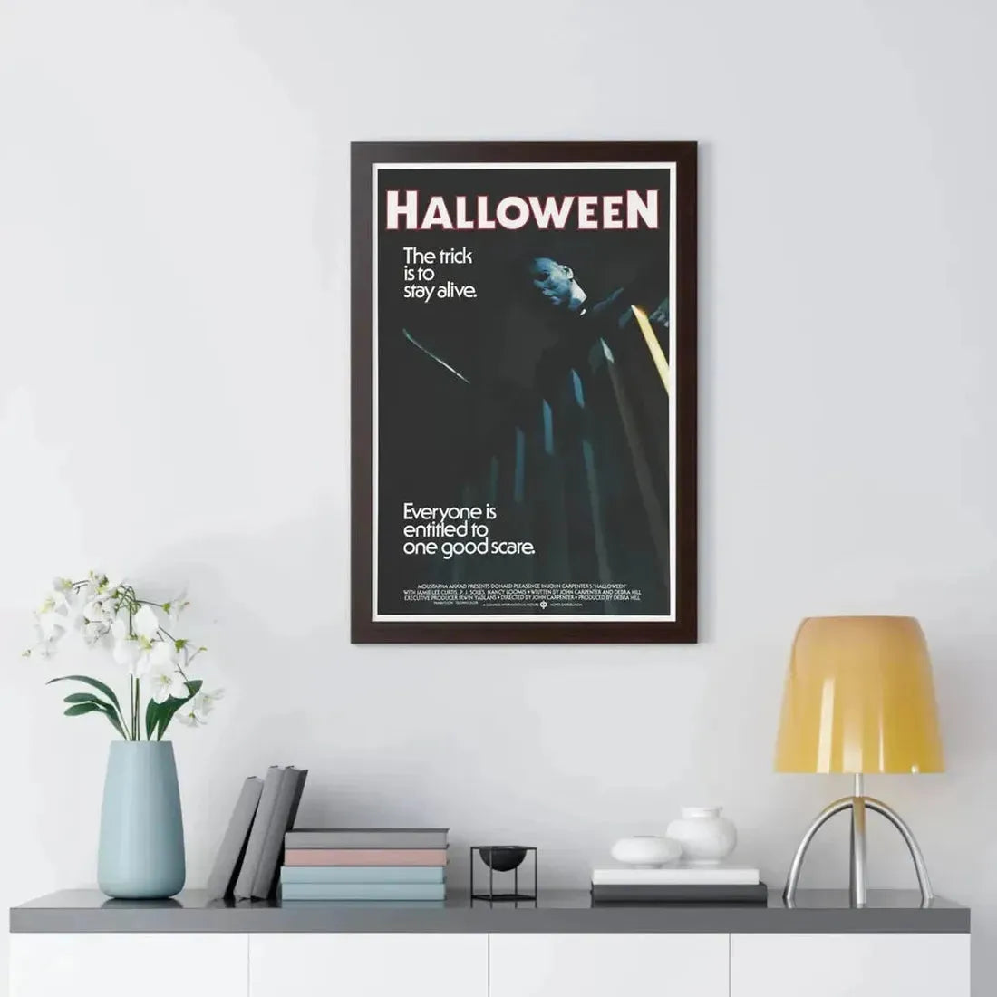 HALLOWEEN (3) 1978 - Framed Movie Poster - The Sticker Space