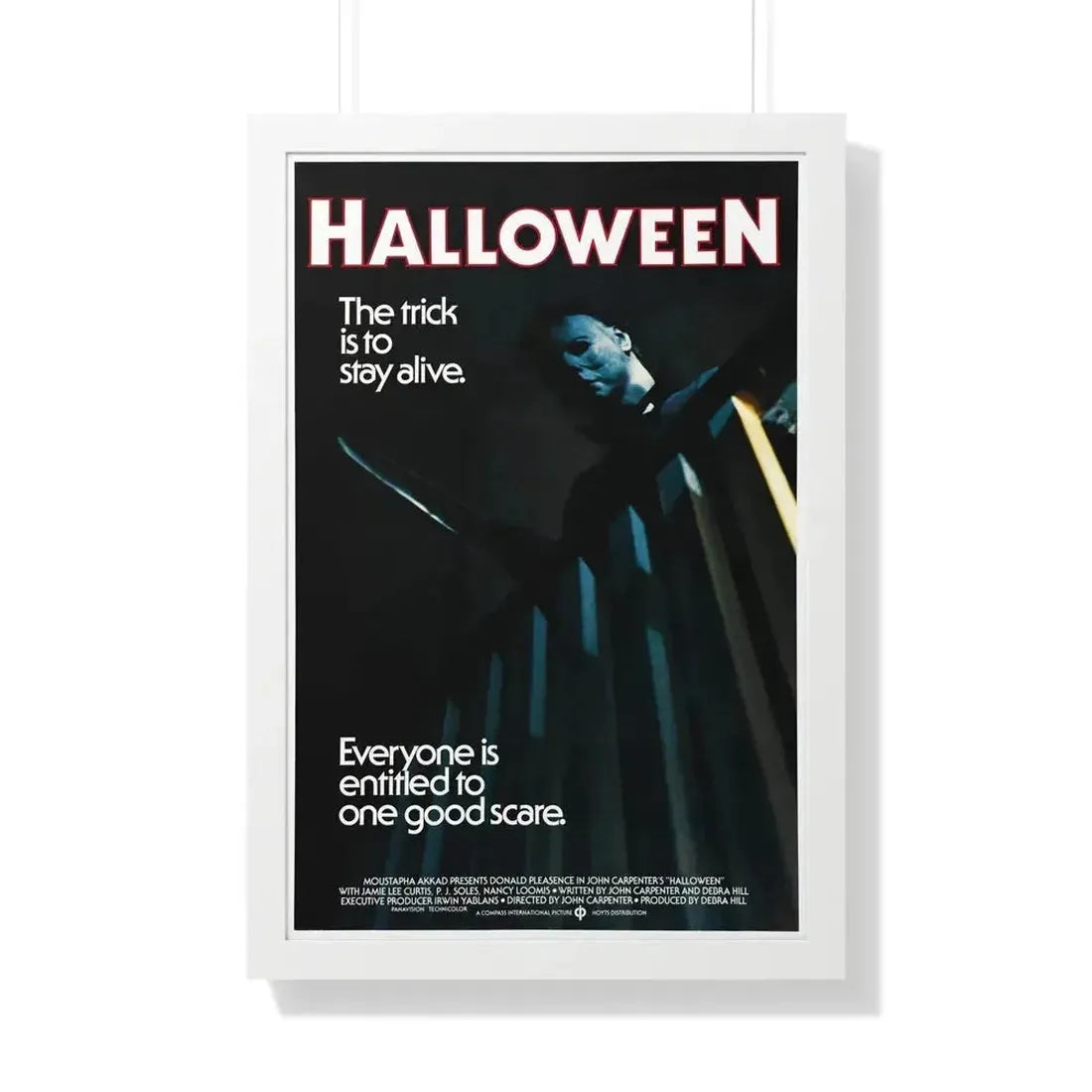 HALLOWEEN (3) 1978 - Framed Movie Poster - The Sticker Space