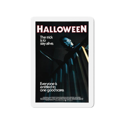 HALLOWEEN (3) 1978 Movie Poster - Die-Cut Magnet-3" x 3"-The Sticker Space