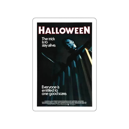 HALLOWEEN (3) 1978 Movie Poster STICKER Vinyl Die-Cut Decal 6 Inch - The Sticker Space