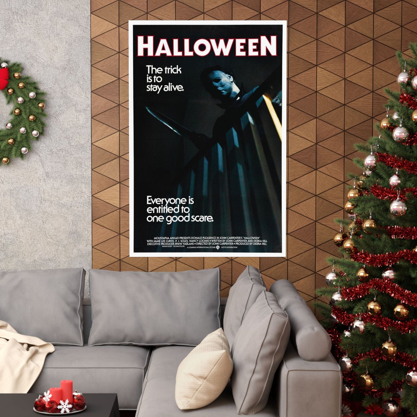 HALLOWEEN (3) 1978 - Paper Movie Poster-The Sticker Space