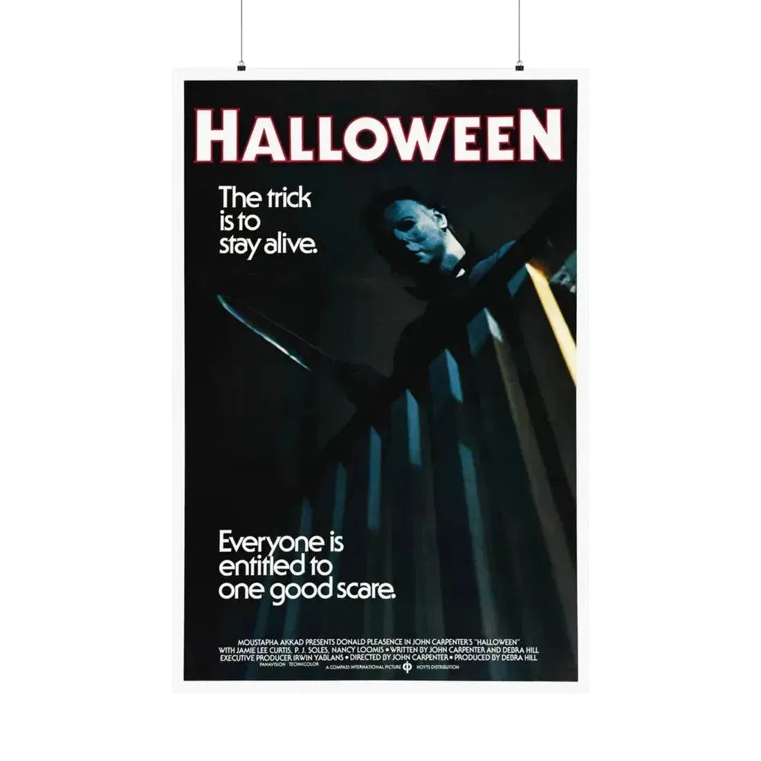 HALLOWEEN (3) 1978 - Paper Movie Poster 36" x 54" Matte - The Sticker Space