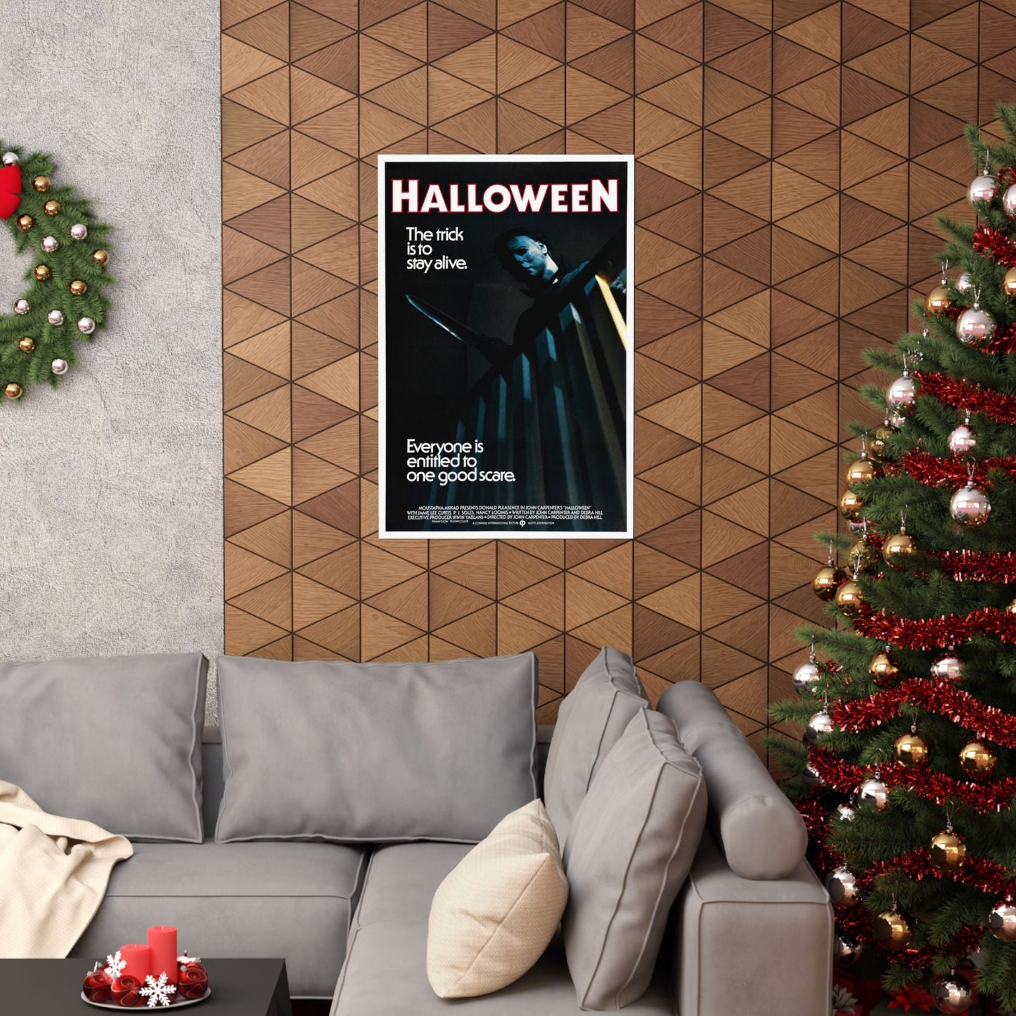 HALLOWEEN (3) 1978 - Paper Movie Poster-The Sticker Space