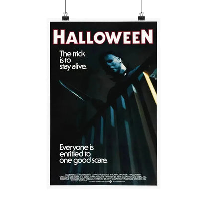 HALLOWEEN (3) 1978 - Paper Movie Poster - The Sticker Space
