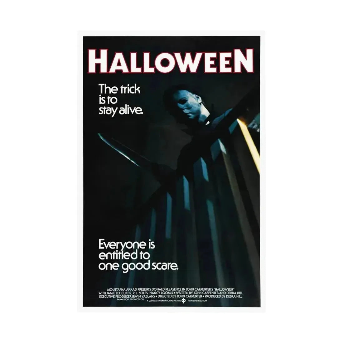 HALLOWEEN (3) 1978 - Paper Movie Poster - The Sticker Space