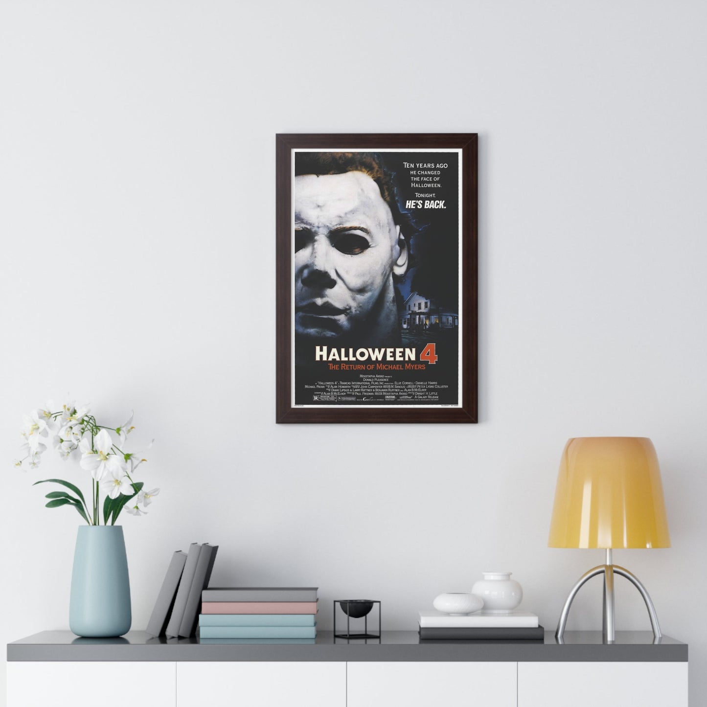 HALLOWEEN 4 1988 - Framed Movie Poster-The Sticker Space