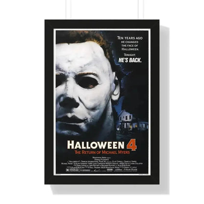 HALLOWEEN 4 1988 - Framed Movie Poster - The Sticker Space