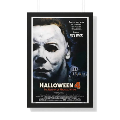 HALLOWEEN 4 1988 - Framed Movie Poster - The Sticker Space