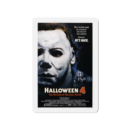 HALLOWEEN 4 1988 Movie Poster - Die-Cut Magnet-3" x 3"-The Sticker Space