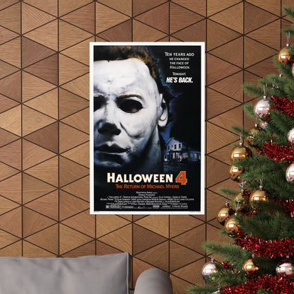 HALLOWEEN 4 1988 - Paper Movie Poster-The Sticker Space