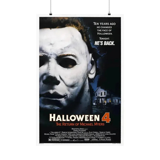 HALLOWEEN 4 1988 - Paper Movie Poster 24″ x 36″ Matte - The Sticker Space