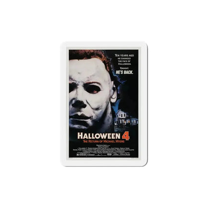 Halloween 4 The Return of Michael 1988 Movie Poster Refrigerator Magnet 4 Inch - The Sticker Space