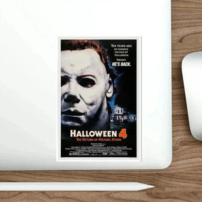 Halloween 4 The Return of Michael 1988 Movie Poster STICKER Vinyl Die-Cut Decal - The Sticker Space