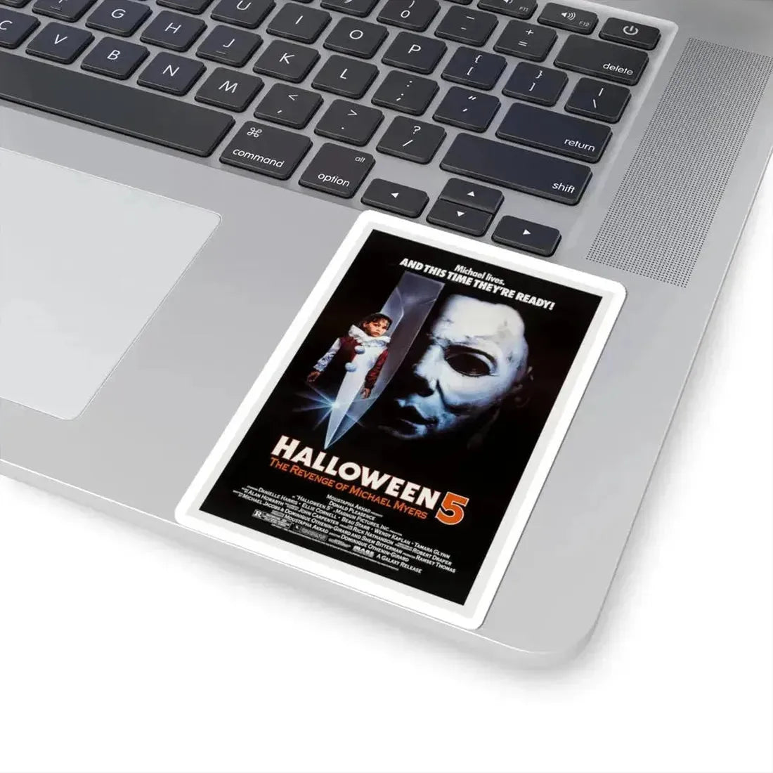 Halloween 5 1989 Movie Poster - STICKER Vinyl Kiss-Cut Decal - The Sticker Space