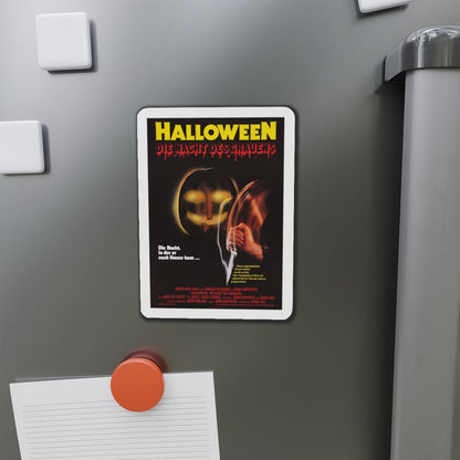 HALLOWEEN (GERMAN) 1978 Movie Poster - Die-Cut Magnet-The Sticker Space