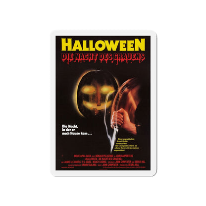 HALLOWEEN (GERMAN) 1978 Movie Poster - Die-Cut Magnet-5" x 5"-The Sticker Space