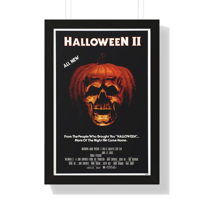 HALLOWEEN II 1981 - Framed Movie Poster-16″ x 24″-The Sticker Space