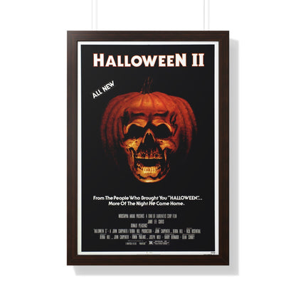 HALLOWEEN II 1981 - Framed Movie Poster-20" x 30"-The Sticker Space