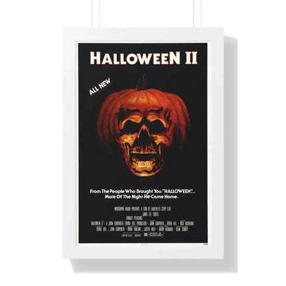 HALLOWEEN II 1981 - Framed Movie Poster - The Sticker Space