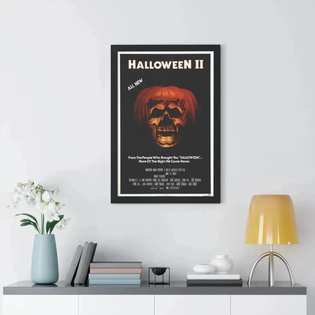 HALLOWEEN II 1981 - Framed Movie Poster - The Sticker Space