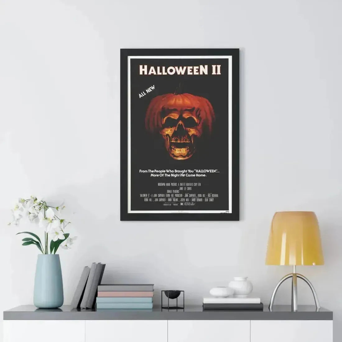 HALLOWEEN II 1981 - Framed Movie Poster - The Sticker Space