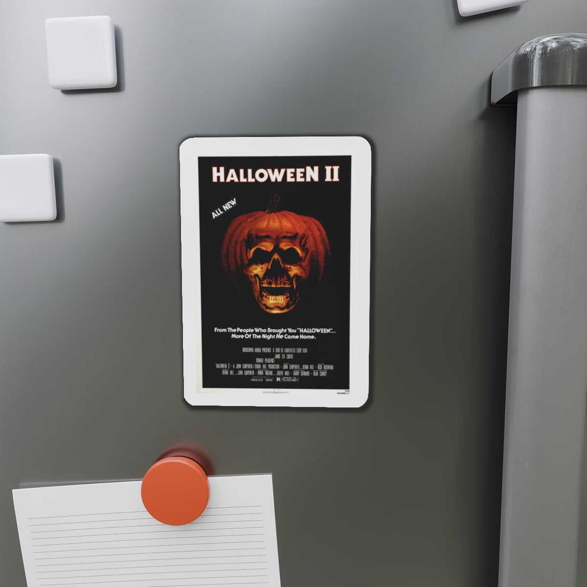 HALLOWEEN II 1981 Movie Poster - Die-Cut Magnet-The Sticker Space