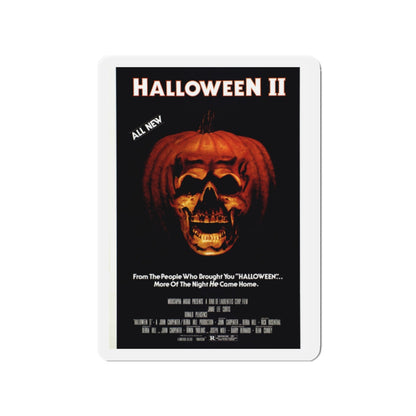 HALLOWEEN II 1981 Movie Poster - Die-Cut Magnet-2" x 2"-The Sticker Space